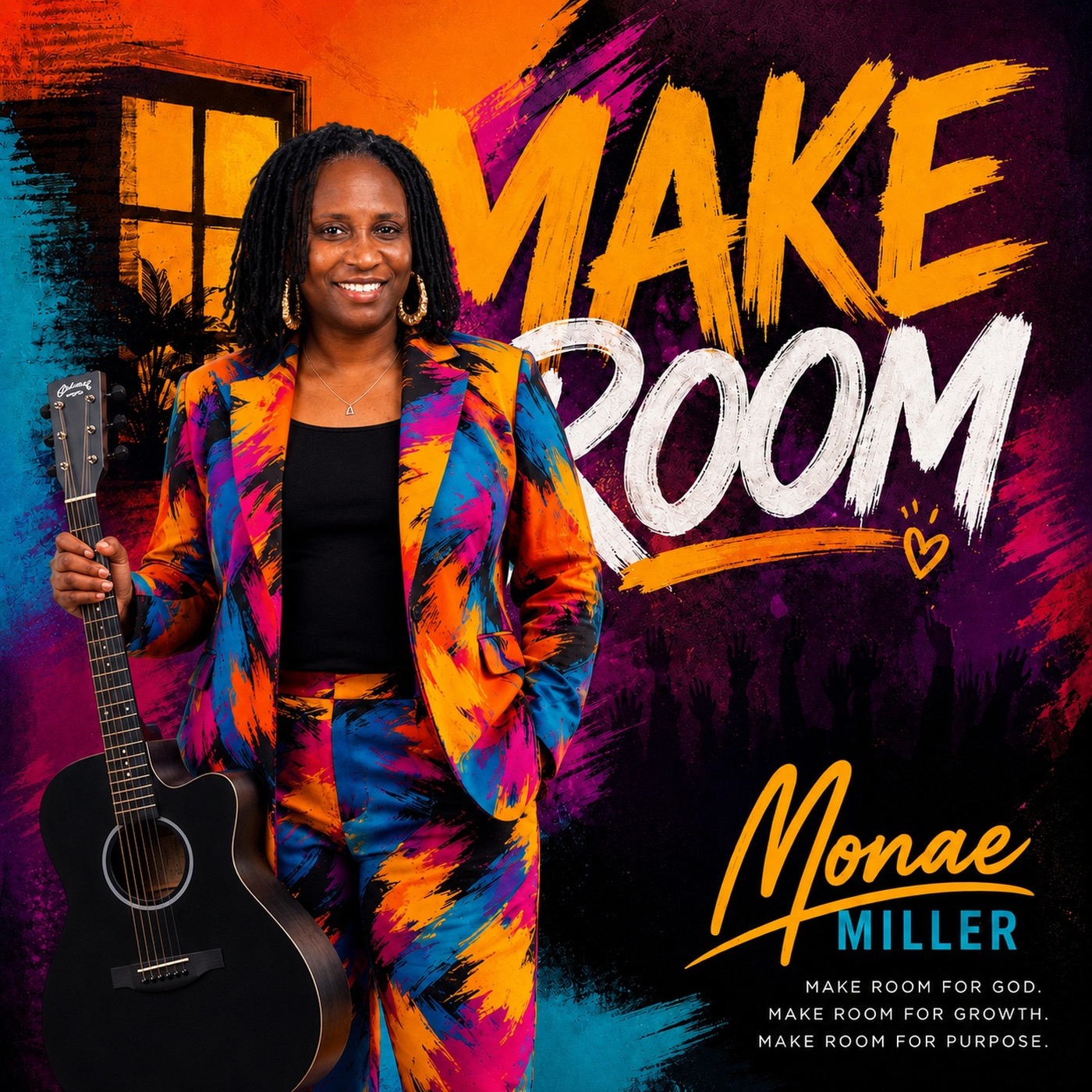 Make Room single cover by Monae Miller